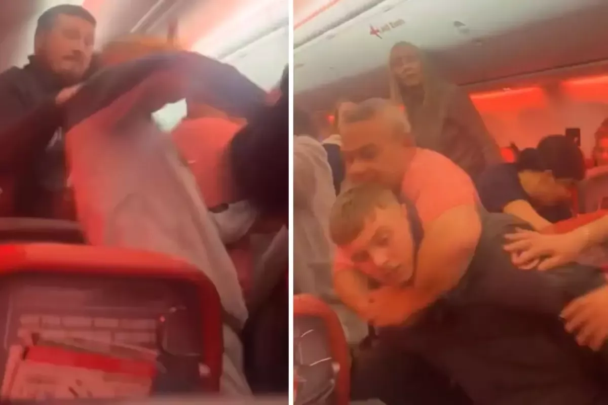 درگیری در پرواز آنتالیا–منچستر